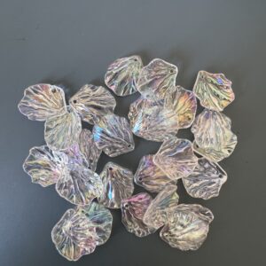Holografik Yaprak Boncuk 50 Adet