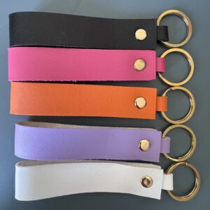 Deri Anahtarlık Siyah