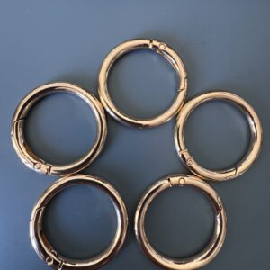 Altın Kaplama Yay Halka 5 Adet