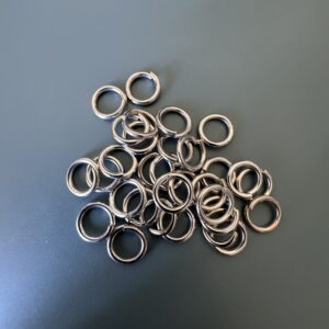 Sert Anahtarlık Halkası Gümüş 50 Adet