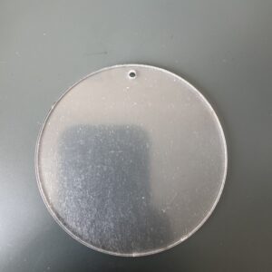 8cm Yuvarlak Pleksi Süs 10 Adet