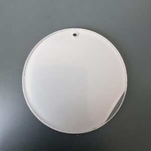 7cm Yuvarlak Pleksi Süs 10 Adet