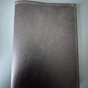 Deri Pasaport Kılıfı Siyah