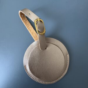 Deri Bavul Etiketi Altın